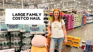 LARGE FAMILY COSTCO HAUL