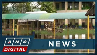 Classes pushed through in flooded schools in Bulacan | ANC