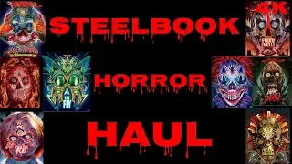 HORROR MOVIE HAUL (Steelbook) Unboxing and Review With Commentary