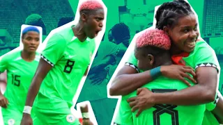 Nigeria Super Falcons 4 Goals VS Ethiopia -  Kanu, Ajibade & Oshoala - 2024 Olympic Women Qualifiers