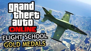 GTA Online: Flight School Missions [Gold Medals]