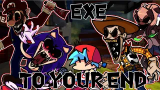 Friends To Your End But The Exe Gang Sing It | FNF COVER