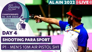 Day 4 | P1 - Men's 10m Air Pistol SH1 | Al Ain 2022 WSPS World Championships