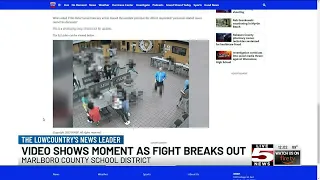 VIDEO: SC asst. principal hurt while breaking up fight at school