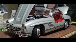 Detailing the IXOcollections / Eaglemoss Mercedes 300 SL 1/8 scale (read the description)