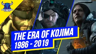 THE END OF AN ERA? | Evolution Of Hideo Kojima from 1986 - 2019