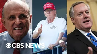 Giuliani, Meadows ensnared with Trump in Georgia indictment