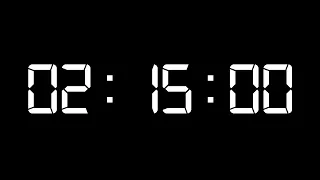 2 Hours 15 Minutes: Productive Countdown Timer