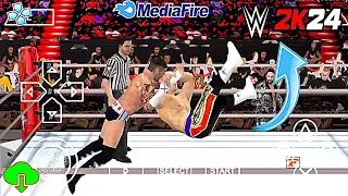 WWE 2K24 ANDROID/PPSSPP || WWE 2K24 NEW ISO RELEASED || CM PUNK vs CODY RHODES