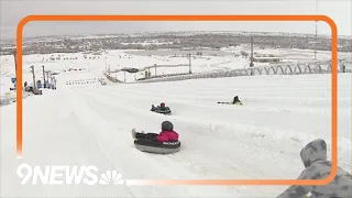 Colorado's newest ski resort gets inches of fresh snow