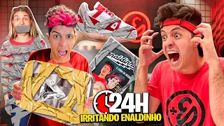 24 HORAS IRRITANDO O ENALDINHO *Ele surtou ?