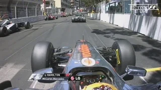 F1 Onboard | F1 2011 - R06 - Lewis Hamilton all or nothing race in Monaco (Preview-Link below)