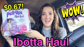 Walmart Ibotta Haul 10/4-10/2020! Mid Week Bonus! I $0.64 Per Item! I Swagbucks Deals