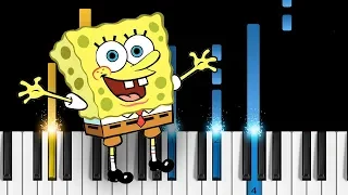 SpongeBob - Theme Song - EASY Piano Tutorial