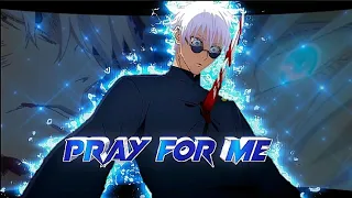 Jujutsu kaisen S2 "gojo vs toji" scrap! [EDIT/AMV] - PRAY FOR ME