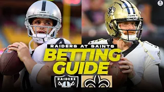 Raiders at Saints Betting Preview: FREE expert picks, props [NFL Week 8] | CBS Sports HQ