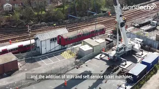 Ex-Island Line Class 483's Lifted From The Track For The Last Time - Island Echo