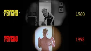 Psycho (1960/1998): Side-by-Side Comparison