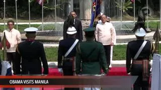 Official arrival ceremony for Obama