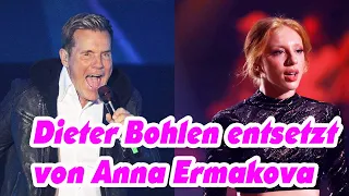 Das Supertalent Dieter Bohlen entsetzt von Anna Ermakova   In keiner Weise ein Talent!