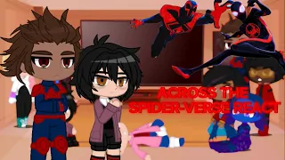 Across The Spider-Verse Reacts - 🇺🇸(Gacha Club)