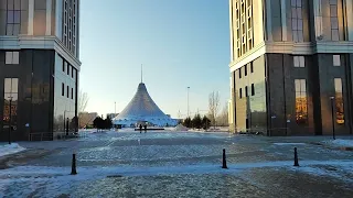 Астана. Хан Шатыр - самый большой шатёр в мире!