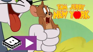 Tom and Jerry in New York | Come Fly With Me | Boomerang UK