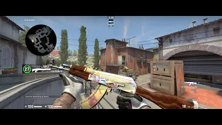 AK 47 Case Hardened Factory New Showcase CS:GO (3440x1440 res 21:9)