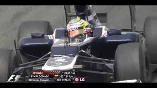 Pastor Maldonado Spain 2012 - New Divide