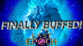 He FINALLY Gets BUFFED! New Nodes Leaked & MORE! Last Epoch Q&A Dev Stream