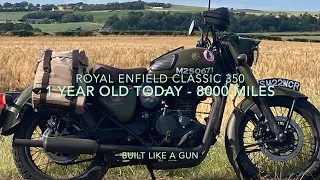 Royal Enfield Classic 350 1 year old today!;  But commuting 9 to 5? on a Friday?  find out more!