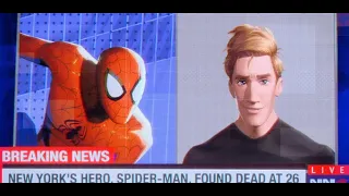 Смерть Человека паука (Камео Стэна Ли) Человек паук через вселенные (2018) Full HD 1080p