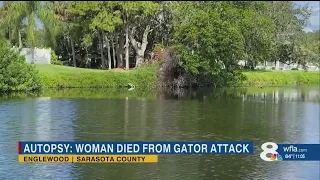 911 caller swims after woman grabbed by gators at Englewood country club: deputies