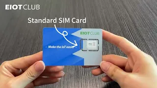 How to get the different size of EIOTCLUB® sim card--Standard SIM, Micro SIM and Nano SIM