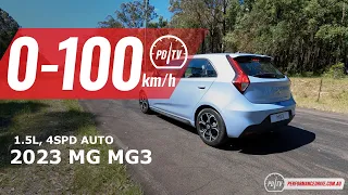 2023 MG MG3 0-100km/h & engine sound