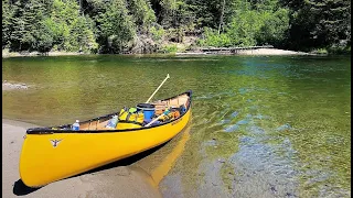 6 Day Wilderness Canoe Camping Trip on a Beautiful River!!