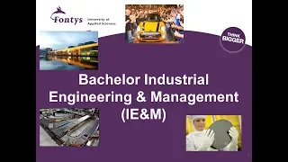 Industrial Engineering and Management Study Webinar