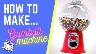 EASY & FUN GUMBALL MACHINE  CRAFT | HOW TO MAKE // step by step for kids