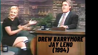 Drew Barrymore - Jay Leno Interview (1994)