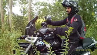 Yamaha TDM 850 и BMW R1100GS в бездорожье