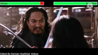 Mulan vs. Bori Khan (Final Fight) with healthbars (400 Sub Special)