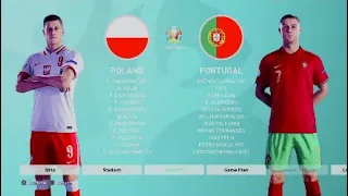 Polska - Portugalia Ćwierćfinał EURO 2020 (PES 2021)