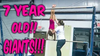 Coach Life: 7 Year Old Gymnast GIANTS| Rachel Marie