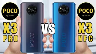 Poco X3 Pro vs Poco X3 NFC