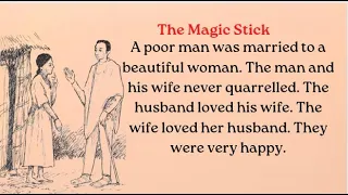 Learn English through Story Level-1 | The Magic Stick | Improve your English through story