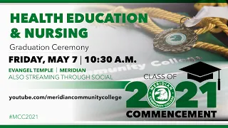 MCC: 2021 Health Education & Nursing Graduation