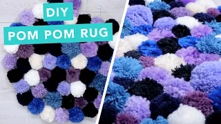 DIY Pom Pom Rug | DIY Home Decorating Ideas | Pom Pom Crafts | Craft Factory
