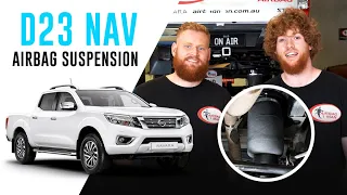 How To Install: Nissan Navara D23 Rear Full Air Suspension - Airbag Man Kit OA6038