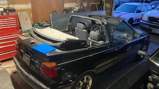 Mk3 Vw cabrio custom hardtop build: part 1