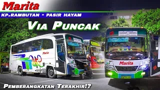 JAKARTA - CIANJUR | Jam 11 Malam Naik Bus Marita dari Kampung Rambutan